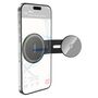 F�r Smartphone Aluminium Magnetische Ring Handyhalterung Auto Schwarz