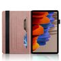 F�r Samsung Galaxy Tab S10 Lite / S10 FE Baum Kunstleder Tasche Pink