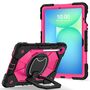 F�r Samsung Galaxy Tab S10 Lite / S10 FE Hybrid H�lle Halter Pink