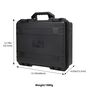 F�r DJI Neo 2 Wasserdichter Sicherheitskoffer Schultertasche Schwarz