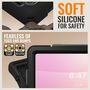 F�r Samsung Galaxy Tab S11 Ultra Hybrid H�lle Halter & Gurt Schwarz
