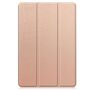 F�r Samsung Galaxy Tab S10 FE Plus 3folt Wake Tasche H�lle Rose Gold