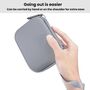 F�r DJI Osmo Nano Hard Shell Aufbewahrungstasche Grau