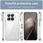 F�r Xiaomi 15T Pro 5G Colorful TPU Acryl Schutz H�lle Transparent
