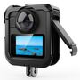 F�r GoPro MAX2 Aluminium Kamera Cage mit Dual Cold Shoe