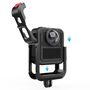 F�r GoPro MAX2 Aluminium Kamera Cage mit Dual Cold Shoe