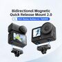F�r DJI Osmo Action 6 / Nano magnetischer Quick Release Adapter 2.0