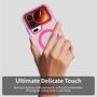F�r Xiaomi 17 Pro Candy Design Magsafe Hybrid TPU Schutzh�lle Pink