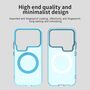 F�r Xiaomi 17 Pro Candy Design Magsafe Hybrid TPU Schutzh�lle Blau