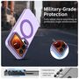 F�r Xiaomi 17 Pro Candy Design Magsafe Hybrid TPU Schutzh�lle Lila