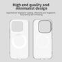 F�r Xiaomi 17 Candy Design Magsafe Hybrid TPU Schutzh�lle Wei�