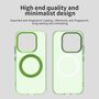 F�r Xiaomi 17 Candy Design Magsafe Hybrid TPU Schutzh�lle Gr�n