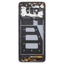 F�r ZTE Blade V70 Max Akkudeckel Backcover mit Mittelrahmen Ersatzteil Lila