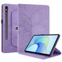 F�r Samsung Galaxy Tab S10 FE Plus 360 Baum Kunstleder Tasche Lila