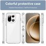 F�r OnePlus 15 Colorful TPU Acryl Hybrid Schutz H�lle Transparent