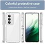 F�r Xiaomi Redmi 15 5G / 4G Colorful TPU Acryl Schutzh�lle Transparent