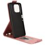 F�r Motorola Moto G56 5G Magnetische Flip Kunstleder Schutz H�lle Pink