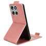 F�r Motorola Moto G56 5G Magnetische Flip Kunstleder Schutz H�lle Pink
