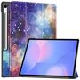 F�r Samsung Galaxy Tab S10 FE Plus 3folt Wake UP H�lle Milchstra�e