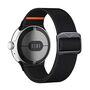 F�r Google Pixel Watch 4 3 2 1 41mm Nylon Armband Elastisch Schwarz