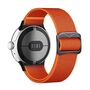 F�r Google Pixel Watch 4 3 2 1 41mm Nylon Armband Elastisch Orange
