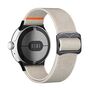 F�r Google Pixel Watch 4 3 2 1 41mm Nylon Armband Elastisch Beige
