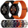 xDfind Nylon Armband f�r Google Pixel Watch 4 / 3 / 2 / 1 41mm elastisch Premium