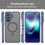 MagSafe Magnet Handyh�lle f�r Samsung Galaxy A Kameraschutz Hardcover Matt Case
