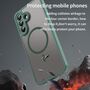 MagSafe Magnet Handyh�lle f�r Samsung Galaxy A Kameraschutz Hardcover Matt Case