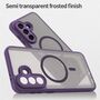 MagSafe Magnet Handyh�lle f�r Samsung Galaxy A Kameraschutz Hardcover Matt Case