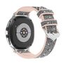 F�r Samsung Galaxy Watch 8 / 8 Classic Glitzer Silikon Armband Schwarz