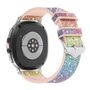F�r Samsung Galaxy Watch 8 / 8 Classic Glitzer Silikon Leder-Optik Armband