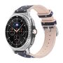 F�r Samsung Galaxy Watch 8 / 8 Classic Glitzer Silikon Leder-Optik Armband