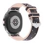 F�r Samsung Galaxy Watch 8 / 8 Classic Glitzer Silikon Leder-Optik Armband