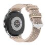 F�r Samsung Galaxy Watch 8 / 8 Classic Glitzer Silikon Leder-Optik Armband