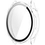 F�r OPPO Watch S Kunststoff Schutz H�lle + 9H Hart Glas Transparent