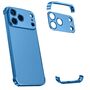 F�r Apple iPhone 17 Pro d�nne Titan Rahmen H�lle mit Kameraschutz Blau