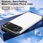 F�r Apple iPhone 17 Pro Max Titan Rahmen H�lle Kameraschutz Schwarz