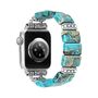 F�r Apple Watch 42mm 41mm 40mm 38mm Keramik Armband Imperial Blau