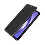 F�r Samsung Galaxy A57 5G Carbon Textur Flip Schutzh�lle Schwarz