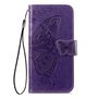 F�r verschiedene Handy Modelle Book Tasche Wallet Schmetterling Design H�lle
