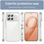 F�r Xiaomi Poco F8 Ultra Colorful Series TPU Acryl H�lle Transparent