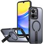 F�r Xiaomi Redmi 15C 5G / 4G Honeycomb Acryl H�lle MagSafe Schwarz