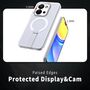 F�r Xiaomi Redmi 15C 5G / 4G Honeycomb Acryl H�lle MagSafe Transparent