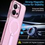 F�r Xiaomi Redmi 15C 5G / 4G Honeycomb Acryl H�lle MagSafe Rosa