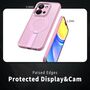 F�r Xiaomi Redmi 15C 5G / 4G Honeycomb Acryl H�lle MagSafe Rosa