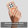 F�r Xiaomi Redmi Note 15 5G / 4G Candy Design Magsafe TPU H�lle Orange