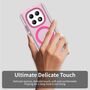 F�r Xiaomi Redmi Note 15 5G / 4G Candy Design Magsafe TPU H�lle Pink