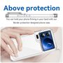 F�r Xiaomi 17 Pro Max Colorful Serie TPU Acryl Schutzh�lle Transparent