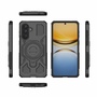 F�r Samsung Galaxy A57 5G MagSafe 360 Drehring Schutz H�lle Schwarz